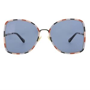 Chloe Vitto 60 MM Butterfly Oversized Sunglasses
